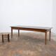 Grande table de ferme en bois, 1880