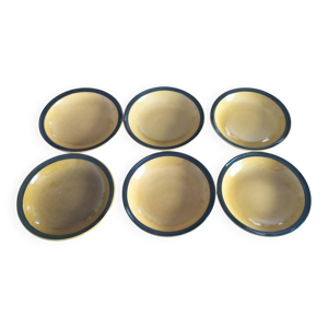 assiette vintage années