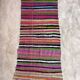 Tapis marocain coloré - 97 x 218 cm