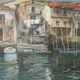 Rincón típico de pasajes san sebastian guipuzcoa - Large Post Impressionist Study