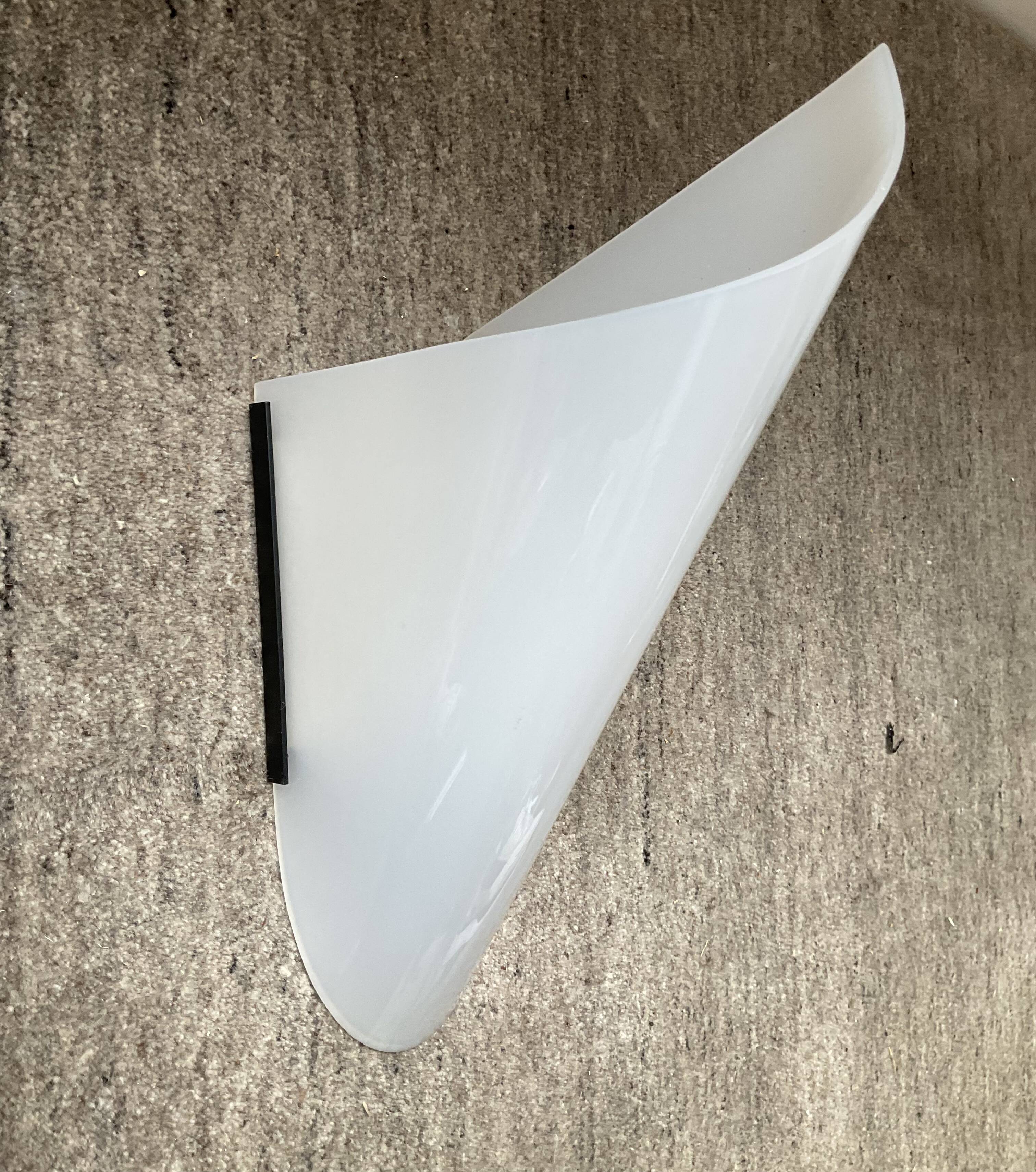 Perspex wall lamp from the 1950s