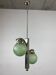 Green Art Deco pendant lamp