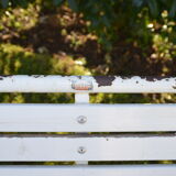 folding garden bench by HEM