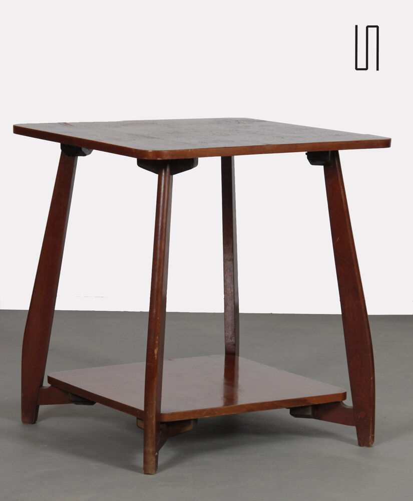 1960s wooden side table