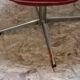 Swivel armchair stamped Henry Colomer