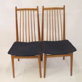 Set of 4 Scandinavian chairs year 70s