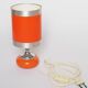 Lampe orange années 1970