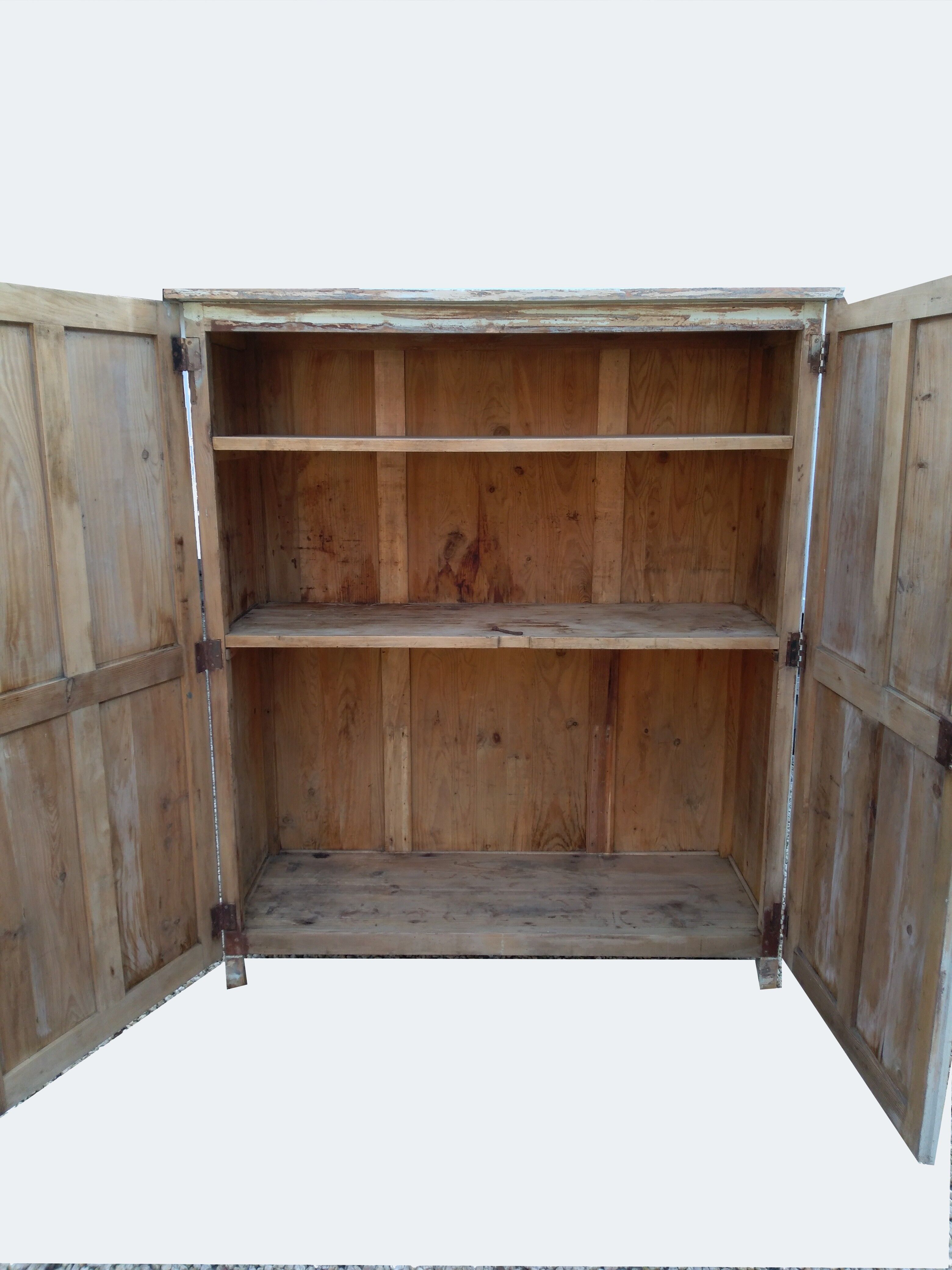 Two-door shabby cabinet