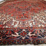 Tapis Heriz Antique du Moyen-Orient, Années 1950, Élégance Traditionnelle