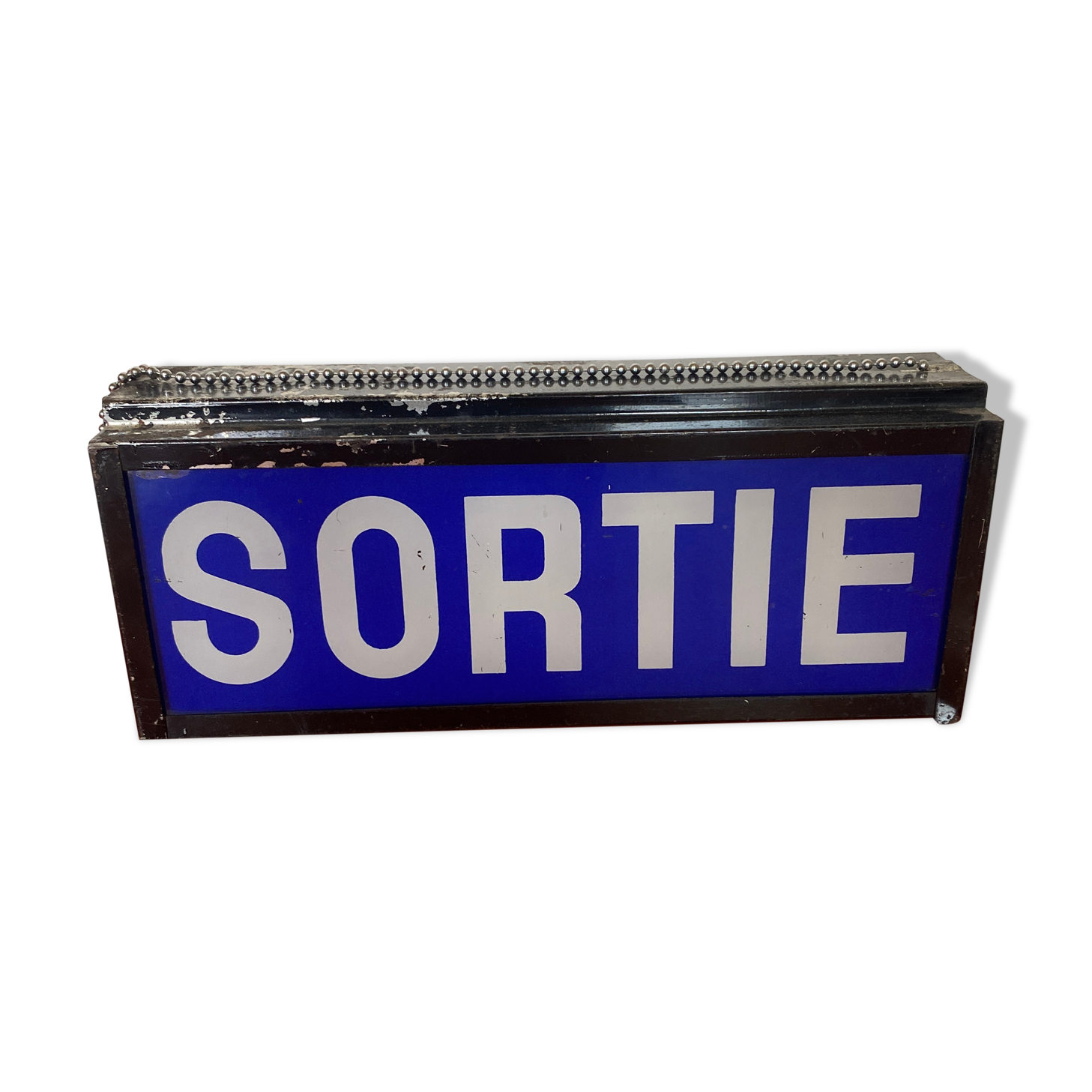 Luminous sign applies VINTAGE EXIT