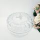Vintage cut glass sugar bowl from the 50s