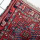 Tapis persan Karajeh ancien fait main, 65 cm x 113 cm (2,1 pi x 3,7 pi), années 1910 - 1C1156