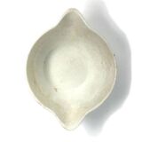 Flower ceramic saucier
