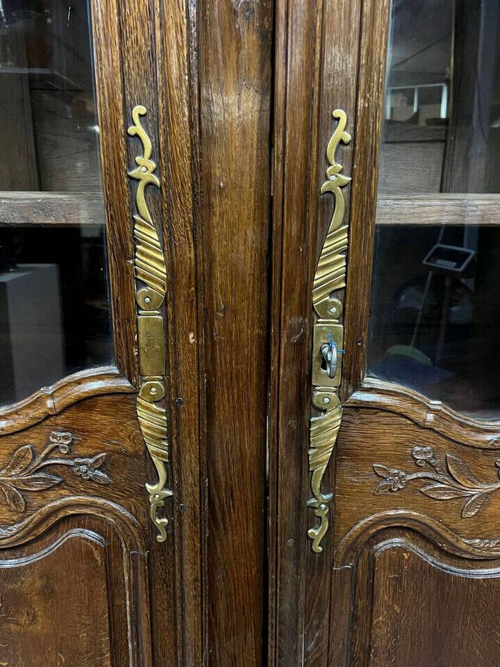 Louis XIV Valet Library in solid oak circa 1700