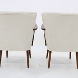 1960s Pair of Resored Armchairs, Czechoslovakia