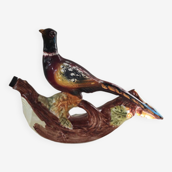 Decorative bottle Garnier pheasant pattern large model