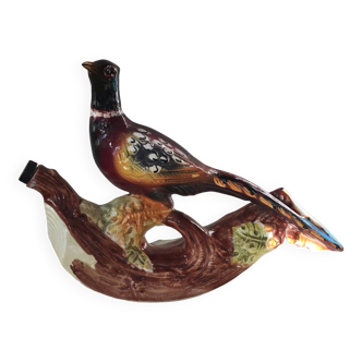 Decorative bottle Garnier pheasant pattern large model