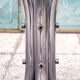 Round table in chromed metal and glass Italia Anni '60