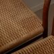 Vintage Danish Teak Dining Chairs Model 75 Niels O. Møller 1950s Set of 4