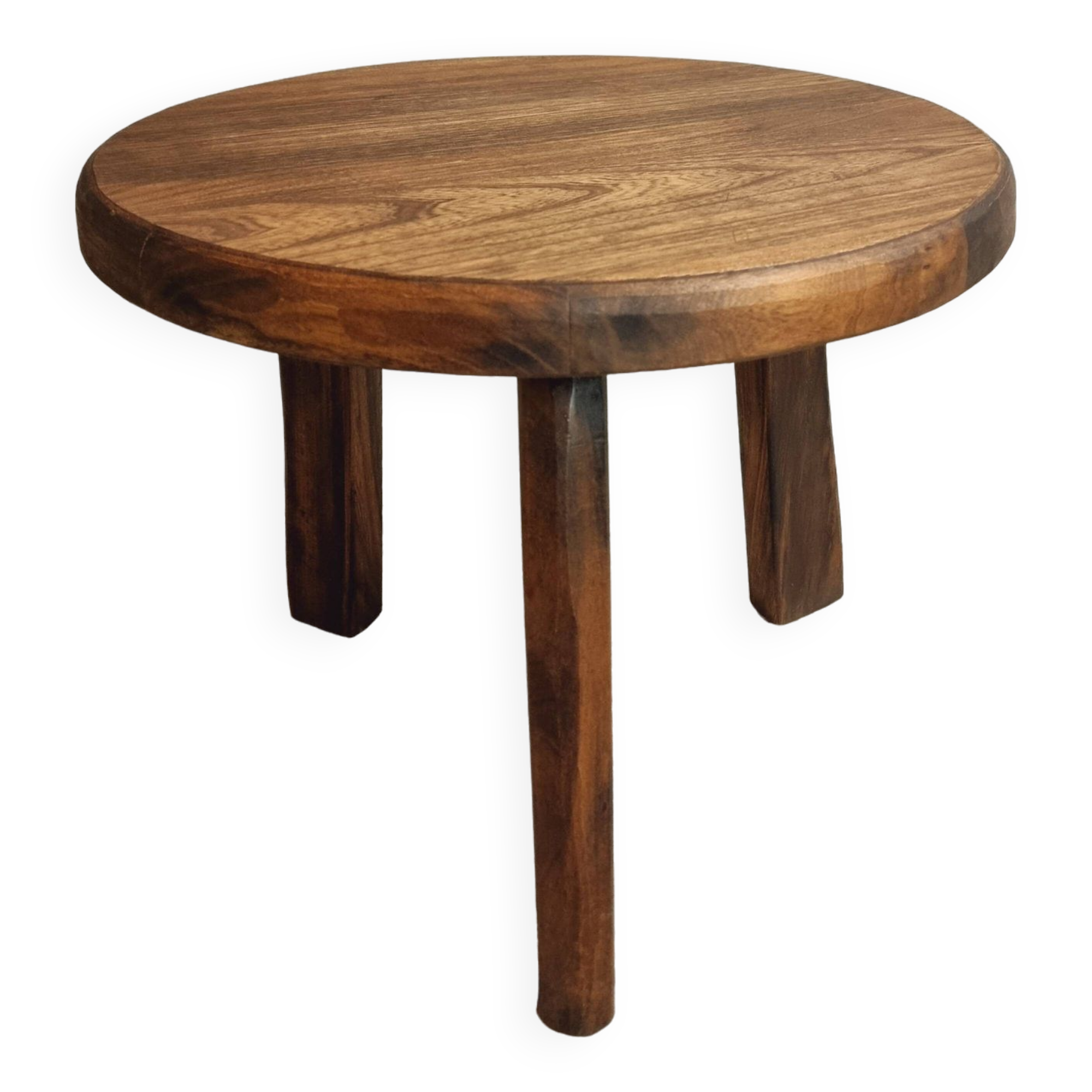 Vintage coffee table brutalist side table plant table 60 cm