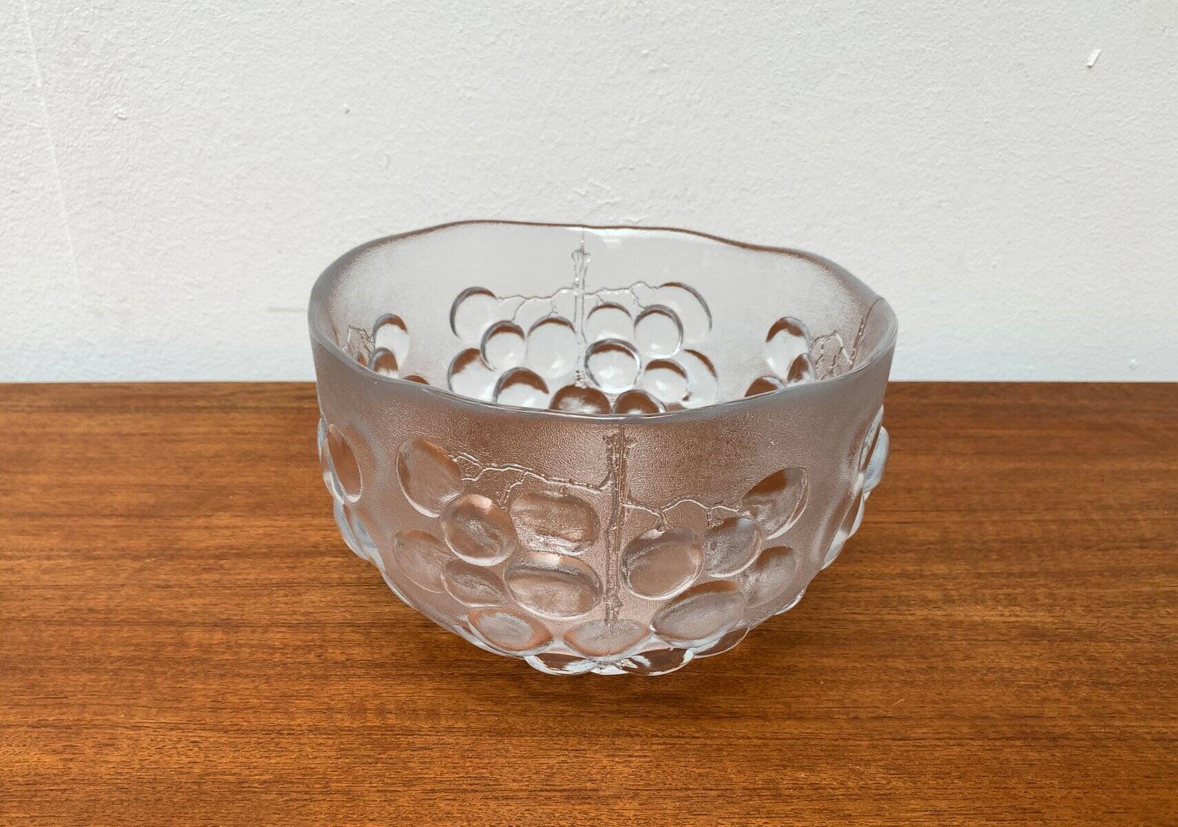 Bol en verre suédois vintage par Ann Wärff pour Kosta Boda, années 1970