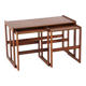 Arne Hovmand Olsen for Mogens Kold coffee table with 2 nesting tables