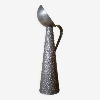 Oslo metall pewter pitcher, Norway 1960