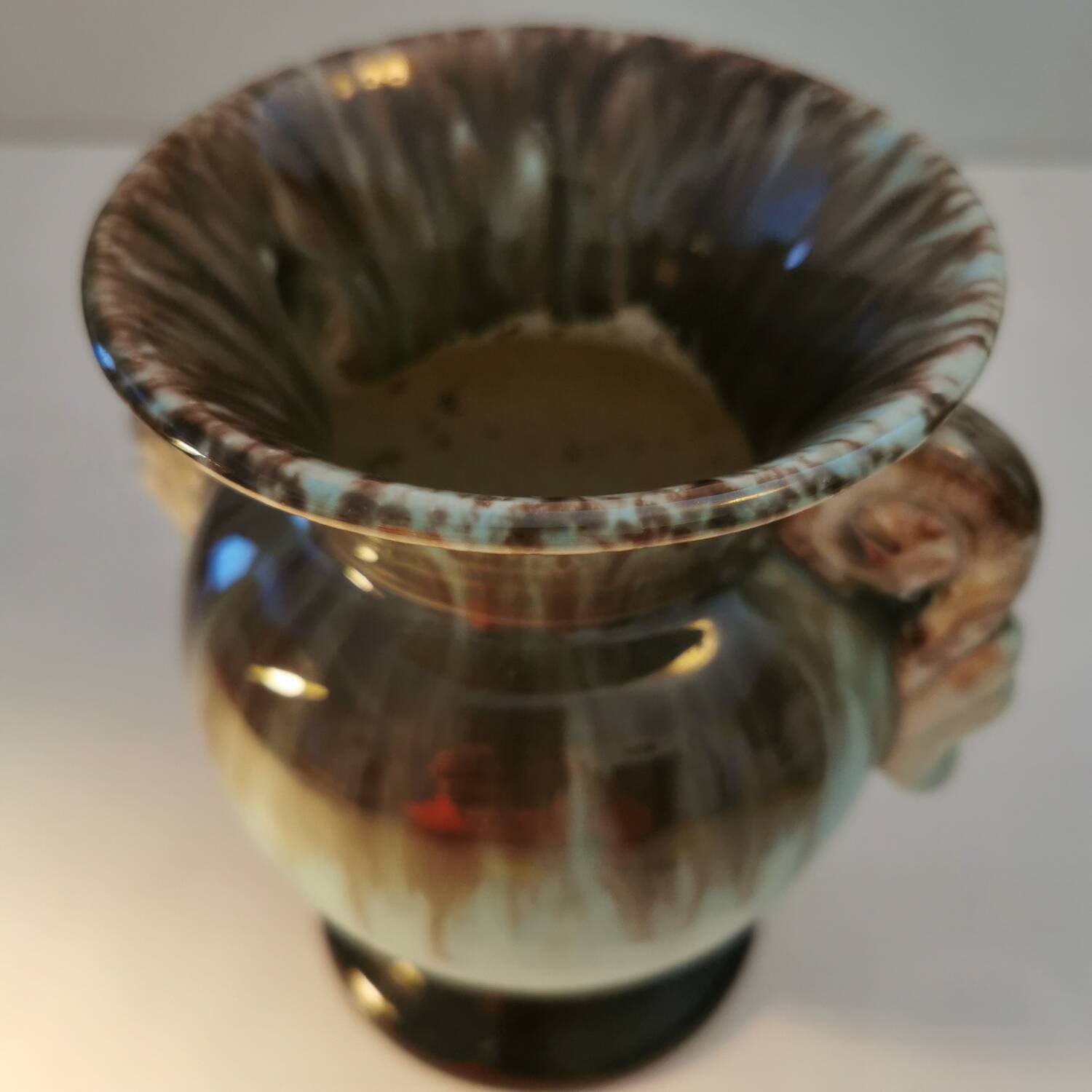 Rare Gautier art deco style vase