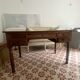 Desk with turned legs