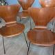 8 Arne Jacobsen Series 7 chairs