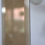 Italian chandelier in brass and beveled glass