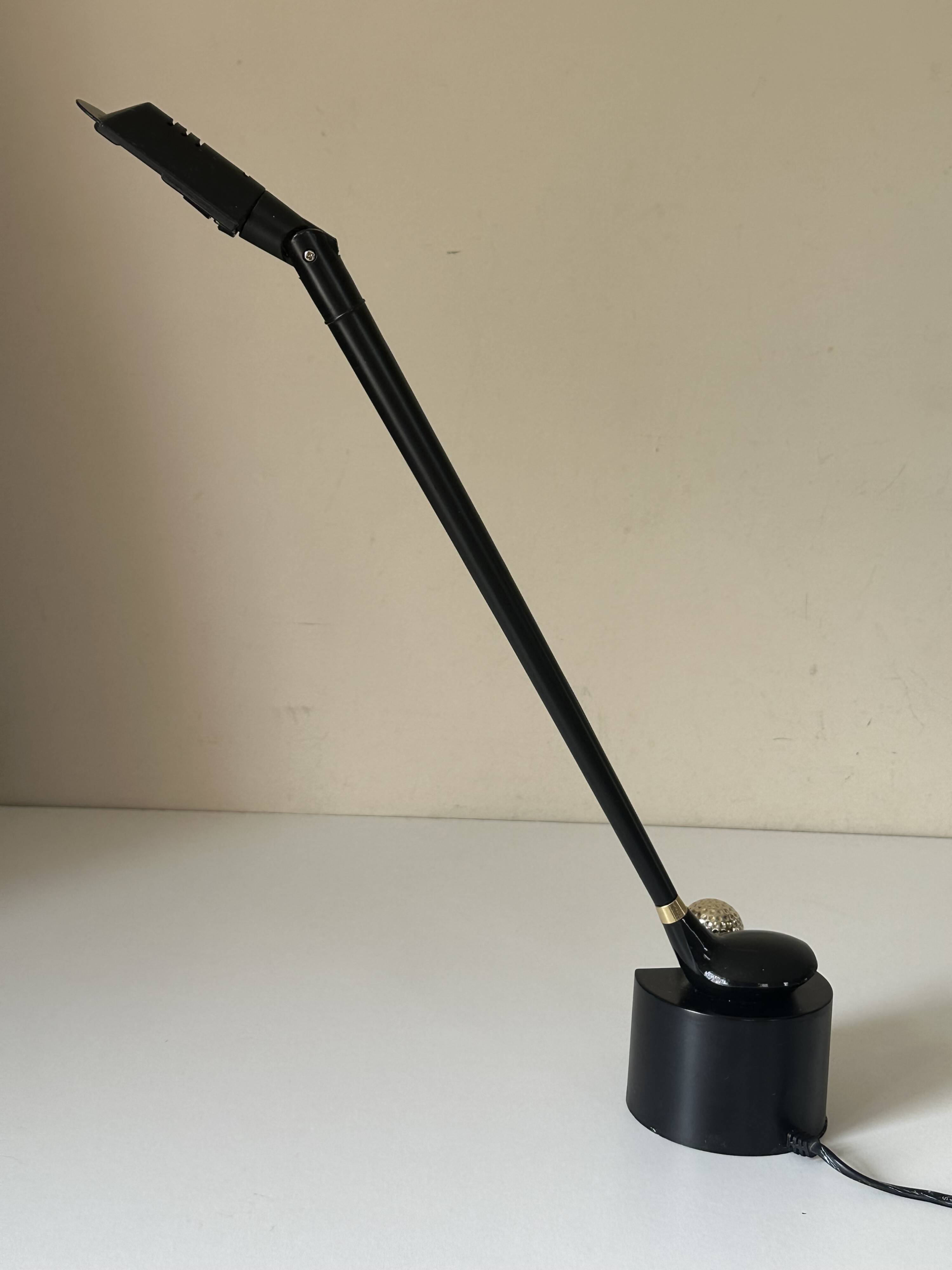 Vintage design golf lamp from the 80s