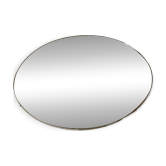 Vintage oval mirror
