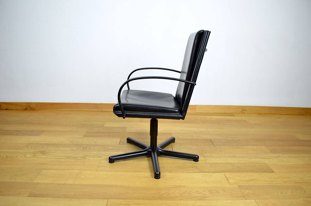 Leather Office Chair by Matteo Grassi, Italy