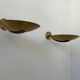Pair of vintage brass wall lights, France 1970