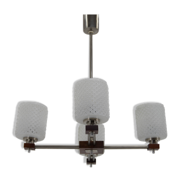 Mid-century 4-flamming chandelier, 1950s