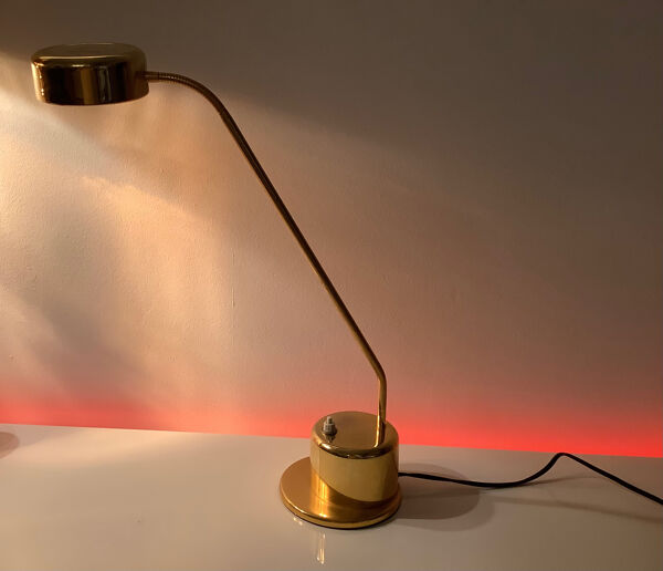 Lampadaire laiton Vintage Collector