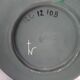 Rare pair of ceramic plates and enamel with mythological decoration. The 50s.