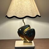 Brass fish lamp by somchai, hattakitkosol