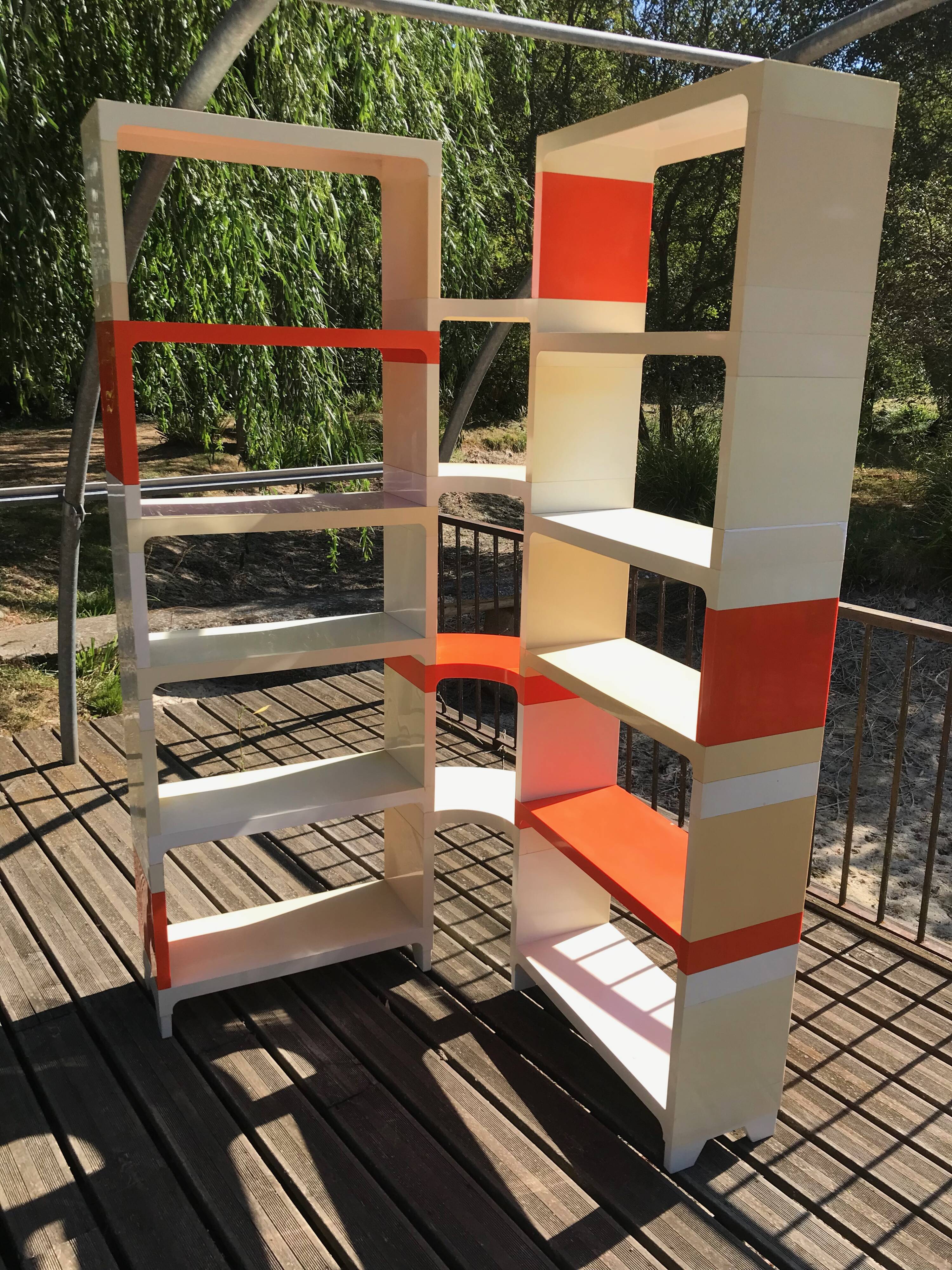 Etagere plastique prisunic 1970