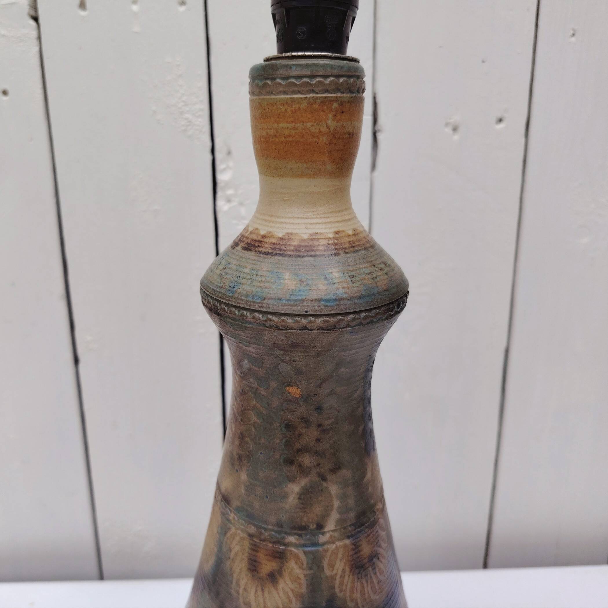 Ceramic lamp base, Jean-Claude Courjault, vintage