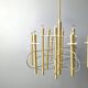 Sculptural chandelier by Gaetano Sciolari, 1970.