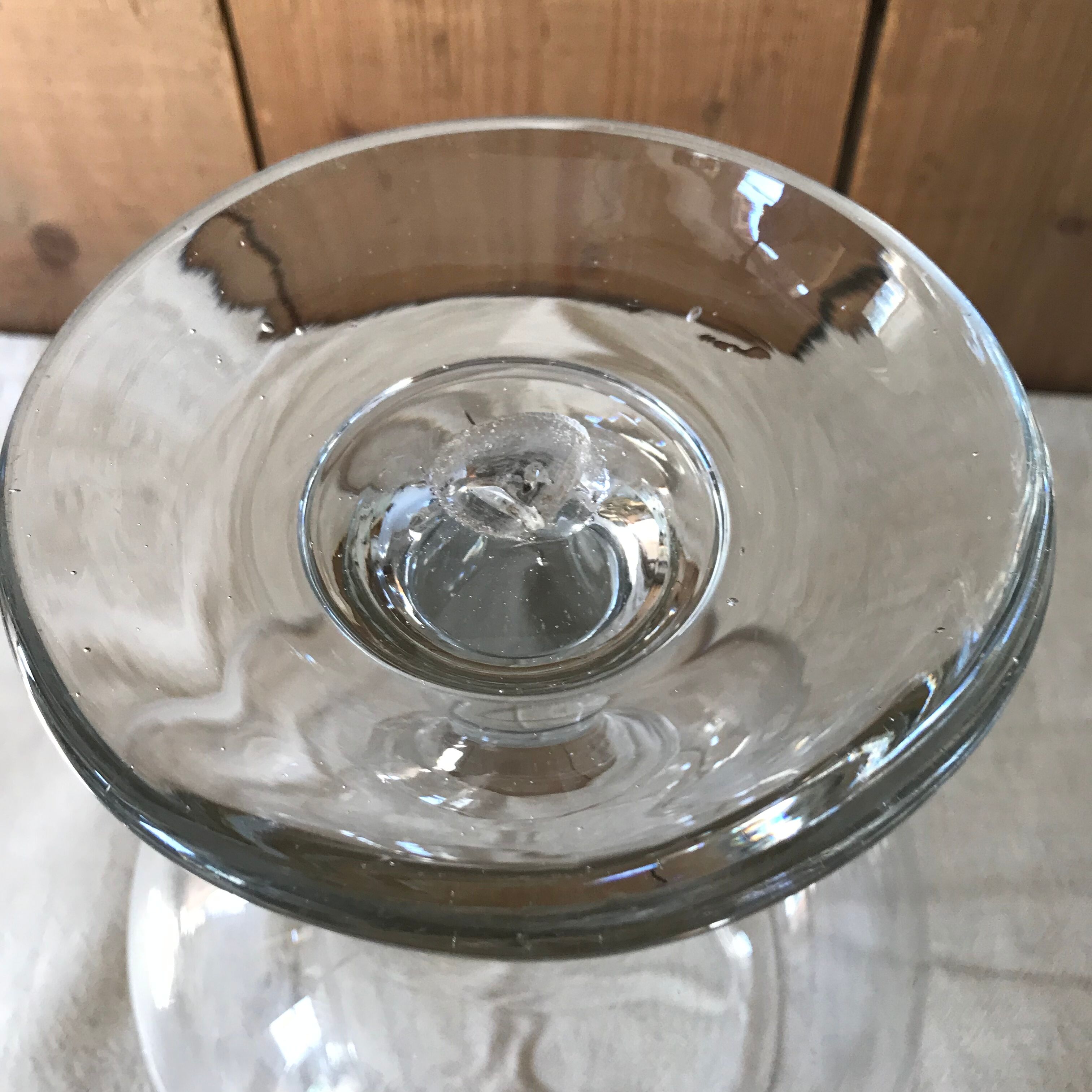 Apothecary vase in ancient glass