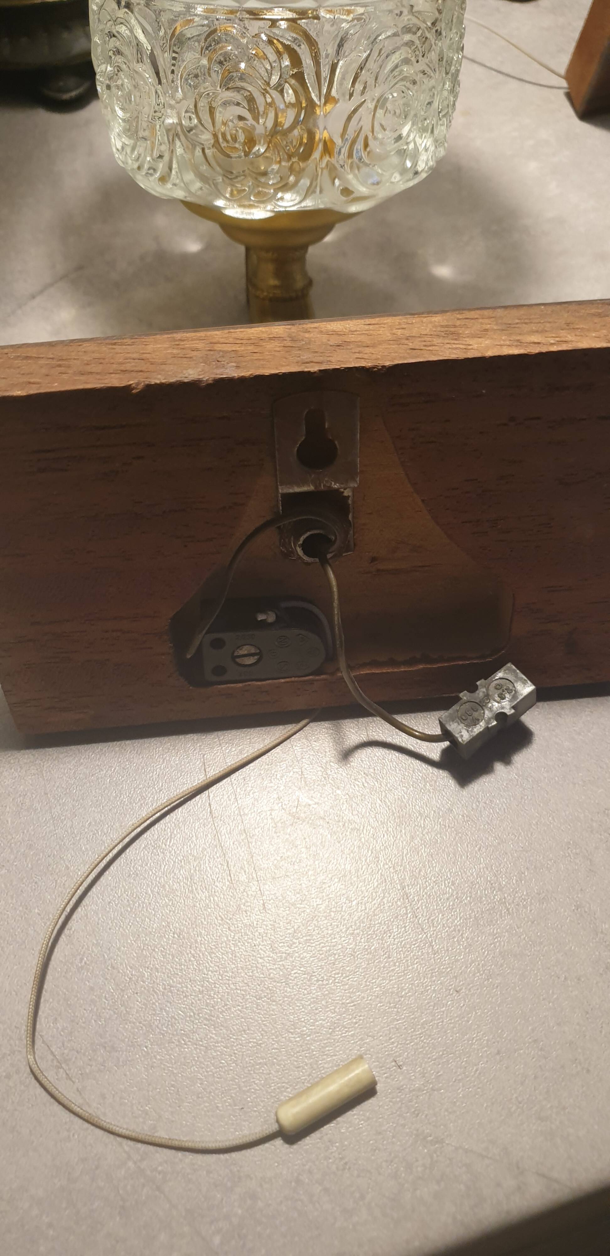 Pair of Art Deco wall lights