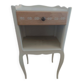 Chevet vintage restauré - style scandinave - pièce unique