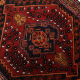 Antique Rustic Azerbaijan Rug, Handwoven Caucasian Rug- 142x312cm