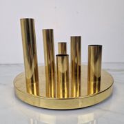 6 Light Flush-Mount Attributed to Gaetano Scioliari for Boulanger, Italy