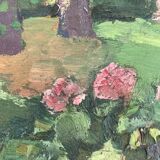 Oil on cardboard by Georges Chateau 1925