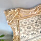 Large gilded wooden mirror