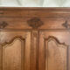 Authentic Bressane Antique Wardrobe in Solid Wood